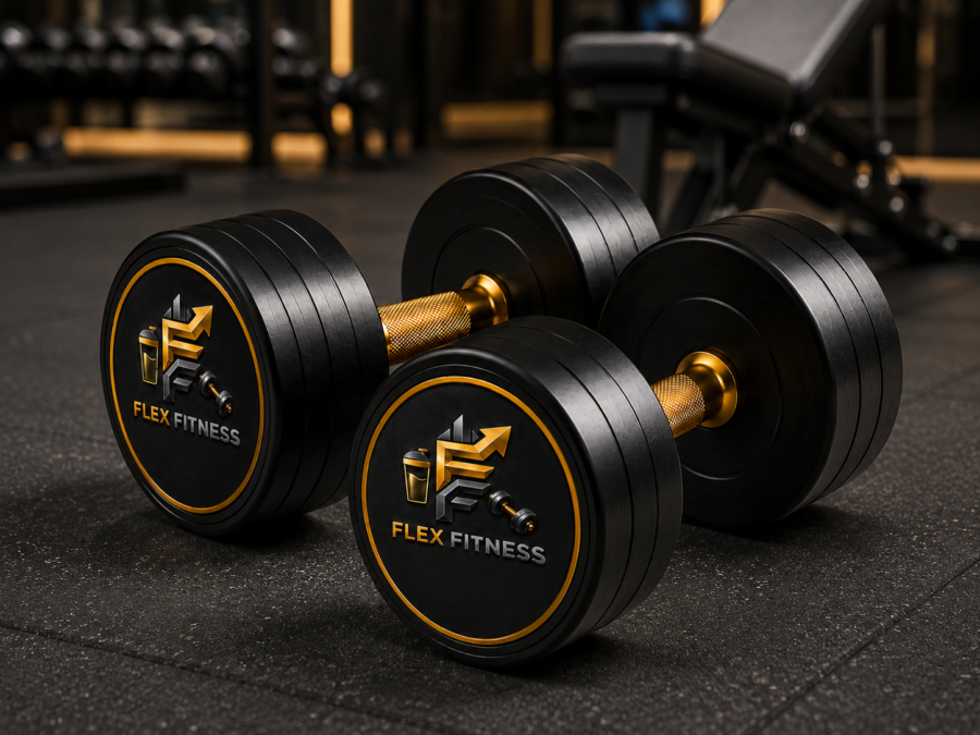 elite urethane dumbbell set