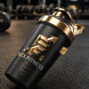 flex fitness elite gold shaker bottle